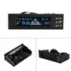 5.25 inch Drive Front LCD Panel Fan Speed Controller with 4 Fan Speed Controller CPU Temperature Sensor ► Photo 2/6