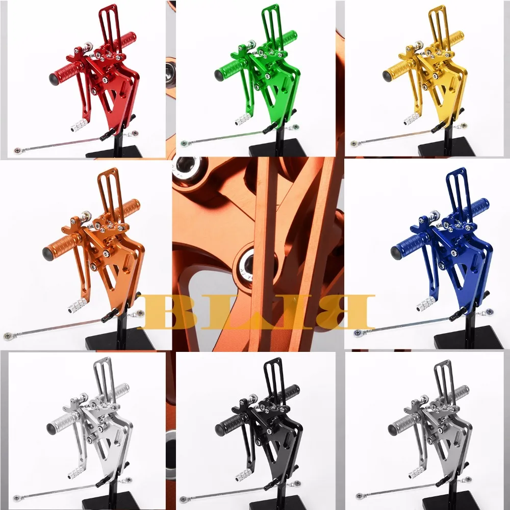 

8 Colors For Honda CB400SF ABS 2008-2013 CB400 VTEC1-4 CNC Adjustable Rearsets Rear Set Motorcycle Footrest Moto Pedal 2009 2010