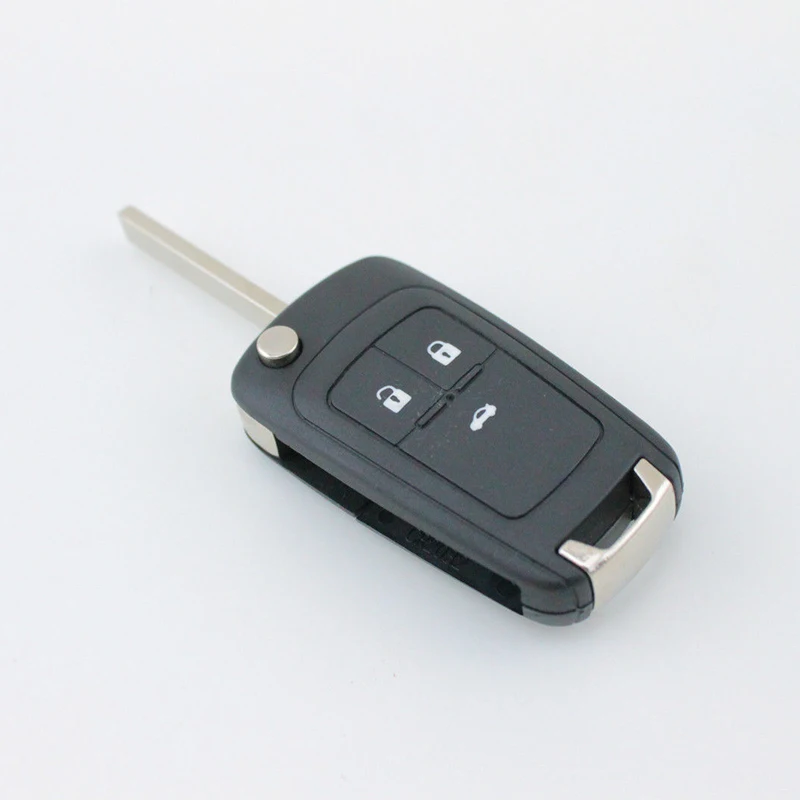 Holden barina/cruze/Тракс 3 кнопки дистанционного Выкидной ключ, Болванка Shell/чехол/Корпус Комплект