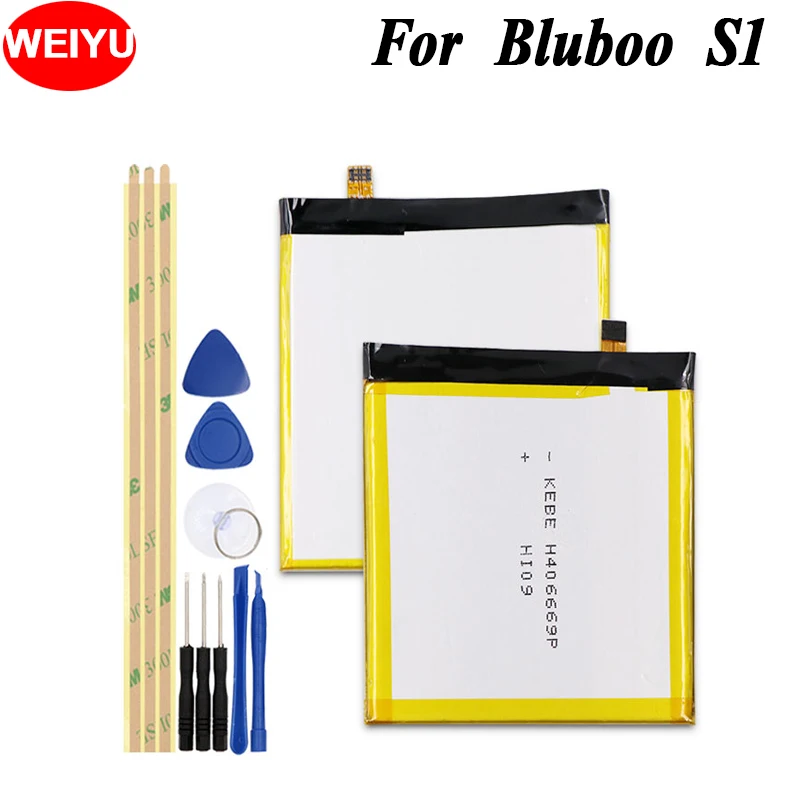 

For Bluboo S1 Phone Battery For Bluboo S1 Hight Capacity 3500mAh Top Quality Replacement Batteries +Tools
