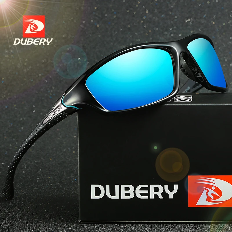 DUBERY поляризационные солнцезащитные очки для дня и ночи UV400 вождения спортивные