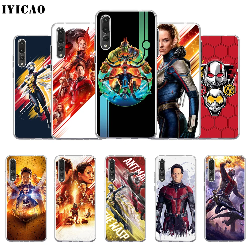 IYICAO Ant-Man и Wasp Мягкий силиконовый чехол для телефона Huawei P30 P20 Pro P10 P9 P8 Lite P Smart TPU |