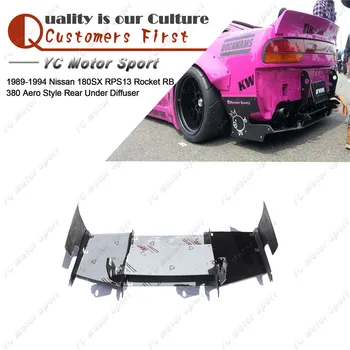 

Car Accessories FRP Fiber Glass Rear Diffuser Kit Fit For 1989-1994 180SX RPS13 RB 380 Aero Style Rear Under Diffuser