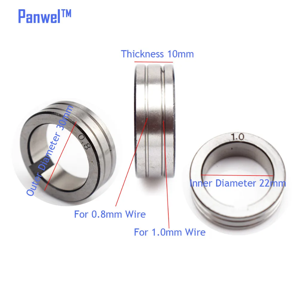 Wire Feeder Wheel Roller 0 8mm 1 0mm Double Size Mig Welding Wire