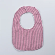 Эксклюзивные новые Детские Бандана хлопковые нагрудники с монограммой Слюнявчики в полоску, Слюнявчики, нагрудники для малышей