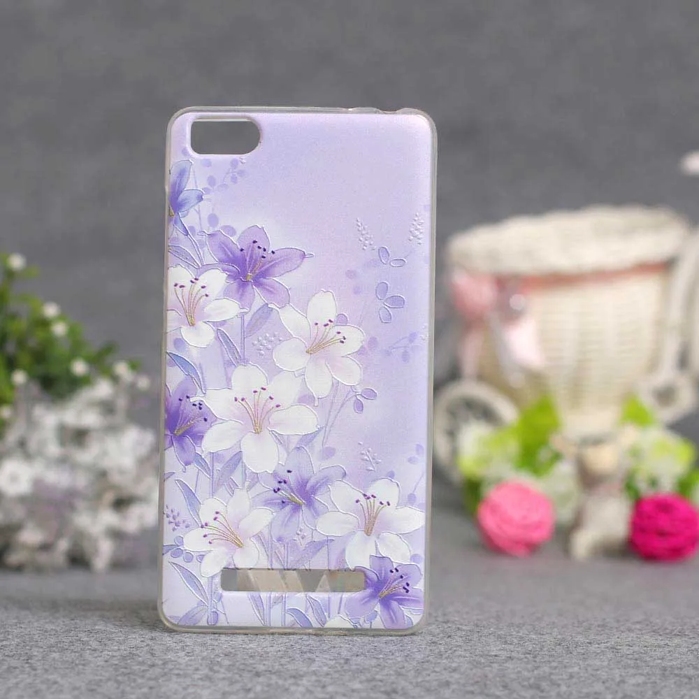 Для Coque Xiaomi mi 4c mi 4i силиконовый чехол ТПУ задняя крышка для Fundas Xiaomi mi 4c 4i чехол 3D узор Капа для Xiao mi M4C M4i чехол s