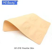 3D практика поддельной кожи глаз татуировки практика лист Перманентный макияж бровей инструмент