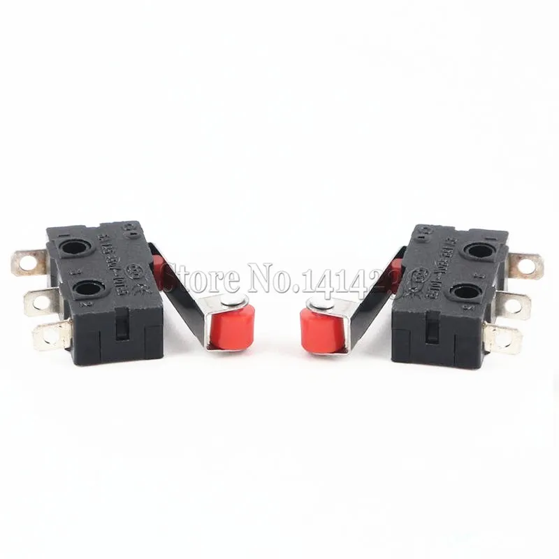 10PCS Hot sale Mini Micro Switch 3Pin With Roller Limit Switch