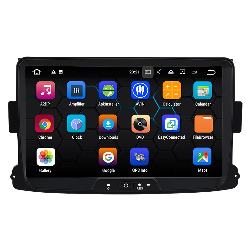 Автомагнитола Sat Nav 8 " Android 0 4 Гб ОЗУ головное устройство для Renault Dacia Sandero Duster Captur