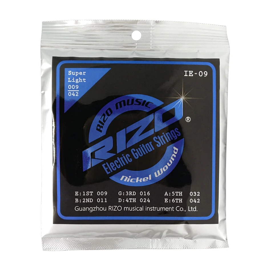Nueva Marca rizo eléctrico Guitarras encadena un conjunto 1st-6th Guitarras ra cuerdas Corea hecho hexangular núcleo de acero níquel herida Nueva Marca rizo eléctrico Guitarras encadena un conjunto 1st-6th Guitarras ra cuerdas Corea hecho hexangular núcleo de acero níquel herida