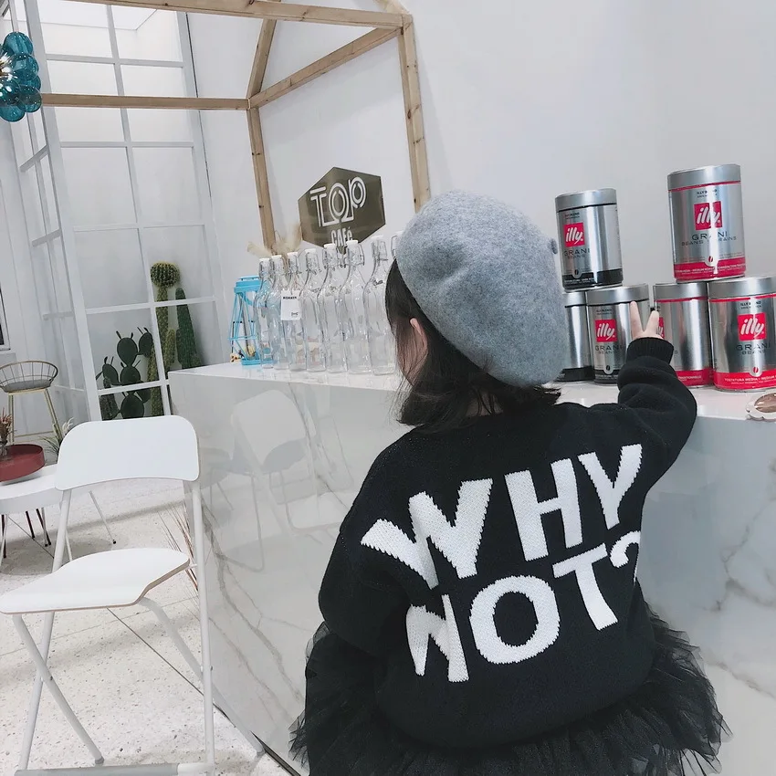 

INS HOT KIDS WHY NOT LETTERS SWEATERS BOYS CLOTHING GIRLS CLOTHING FASHION KIDS TOPS CHRISTMAS GIFTS BOYS CLOTHING GIRLS CLOTHI