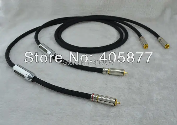 

1.5m pair 25th Classic Anniverary 770i audio cable RCA interconnect cable without original box