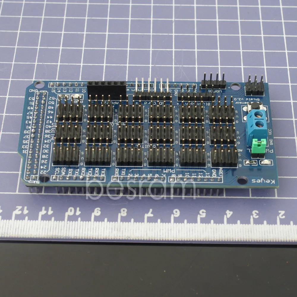 12 шт. Мега 2560 1280 R3 датчик щит для Arduino с открытым исходным кодом ATmega8u2 ATMEL AVR