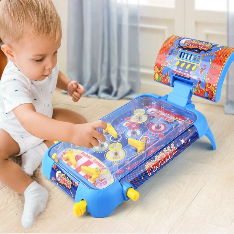 

Children Pinball Games Desktop Pinball game machine fun parent-child interactive desktop educational toys