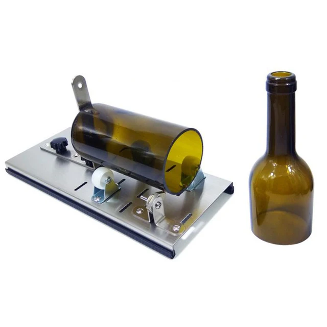 Stainless Steel Glass Bottle Cutter Machine Wine Bottle Cutting Tool DIY Craft Glass Recycle Tools 30cm