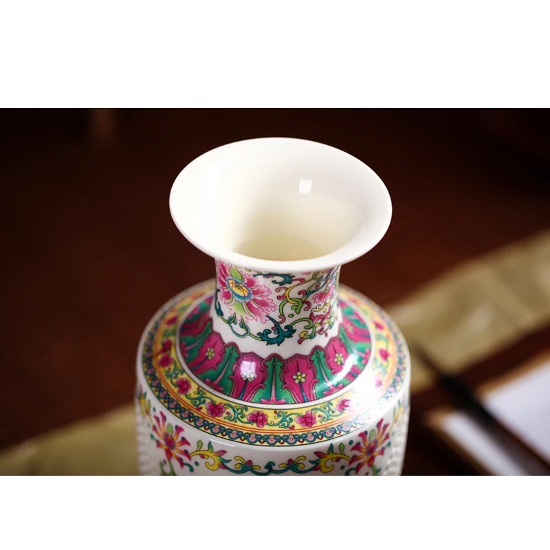 Дизайн, антикварная Цзиндэчжэнь, Китай, керамическая ваза, китайская ваза для пирсинга, подарок на Рождество