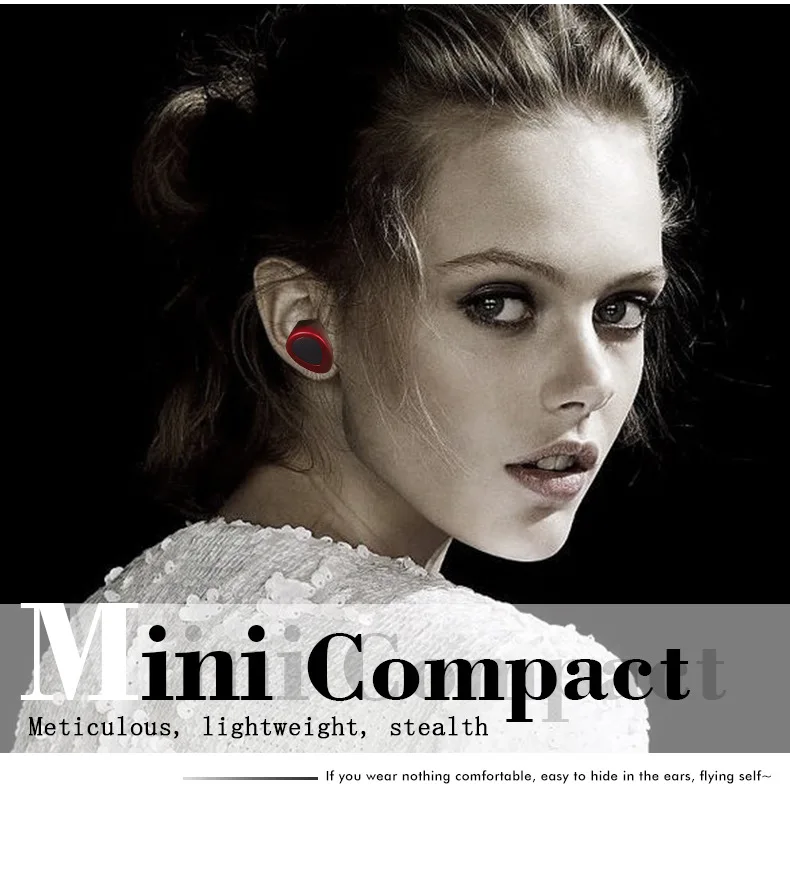 Bluetooth 5.0 Earphones TWS Wireless Earphones Blutooth Earphone Handsfree Cellphone For Smart Phone K2HD