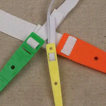 

ZOTOONE 3pcs/lot 6mm 155mm 220mm Colorful Plastic Sewing Threaders Wear Elastic Band String Craft DIY Tool Home Sewing Helper E