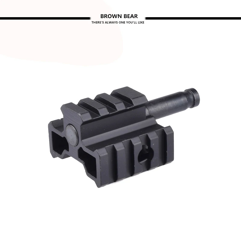 

Airsoft Gear Parts Accessories E&C Tri-Rail mount Adaptor Connector for Warrior MB01O or L96 Sniper Black