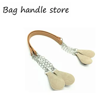 

suit for obag accessories handle 2017 PU flower handles fashion style 70 cm