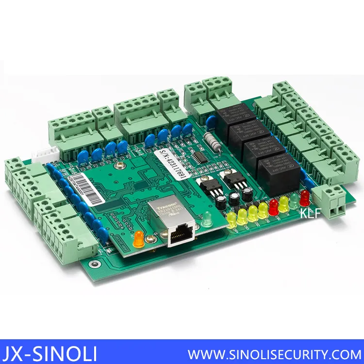 

New TYPE 32bit CPU TCP/IP Four Door Single Way Access Control Panel