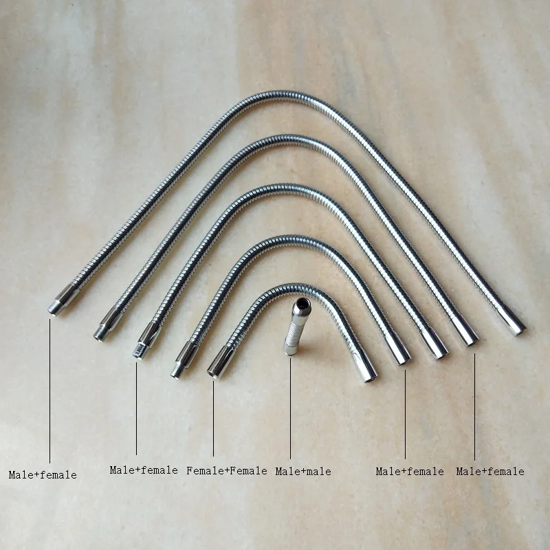 4 шт./лот m10 резьбовой мягкий светильник, металлический гибкий трубопровод, металлический шланг, змеиная трубка для зажима, светильник для использования