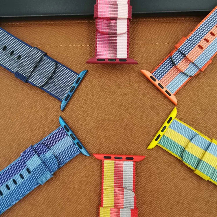 Woven Nylon strap band for apple watch band 42 mm 38 mm sport bracelet