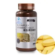 60 шт. чистый натуральный Мультивитамин B для взрослых VB, витамин B1 B2 B6 B12 использование для снятия усталости пищеварение Предотвращение выпадения волос уход за волосами