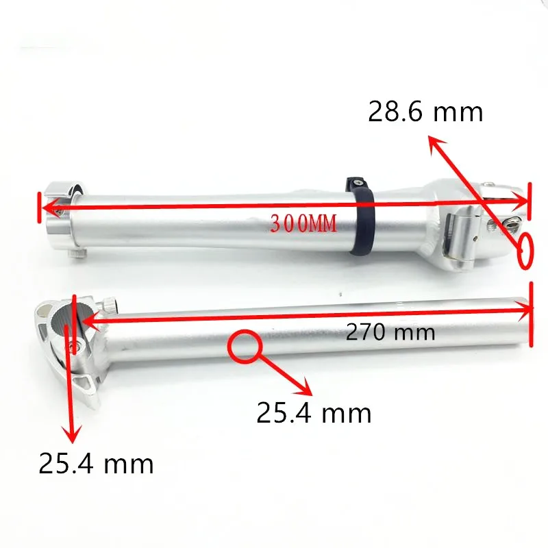 Выберите складной руля велосипеда 25,4 мм алюминий 6061 складываемый руль велосипеда Детали руля велосипеда