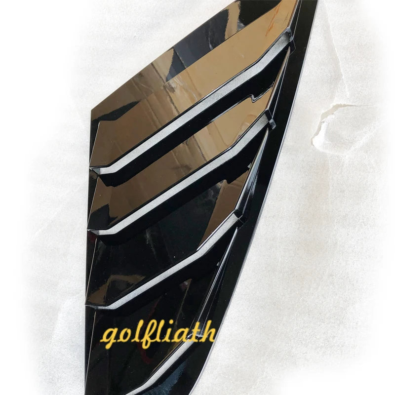 Автомобильная Наклейка ABS Глянцевая черная на окно для volkswagen arteon CC