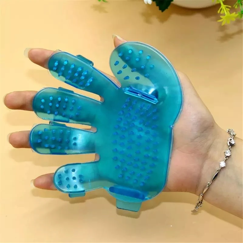 Перчатка для груминга домашних питомцев щетка вычесывания кошек и собак|Уход за