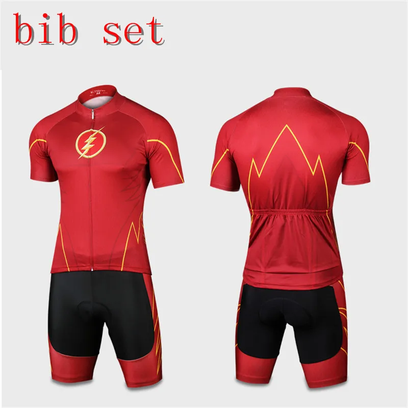 Крутая Мужская одежда для велоспорта с супергероями, Железным человеком, Бэтменом, Суперменом, капитаном Америка, человеком-пауком, одежда для велоспорта, комплект одежды для велоспорта - Цвет: bib suit
