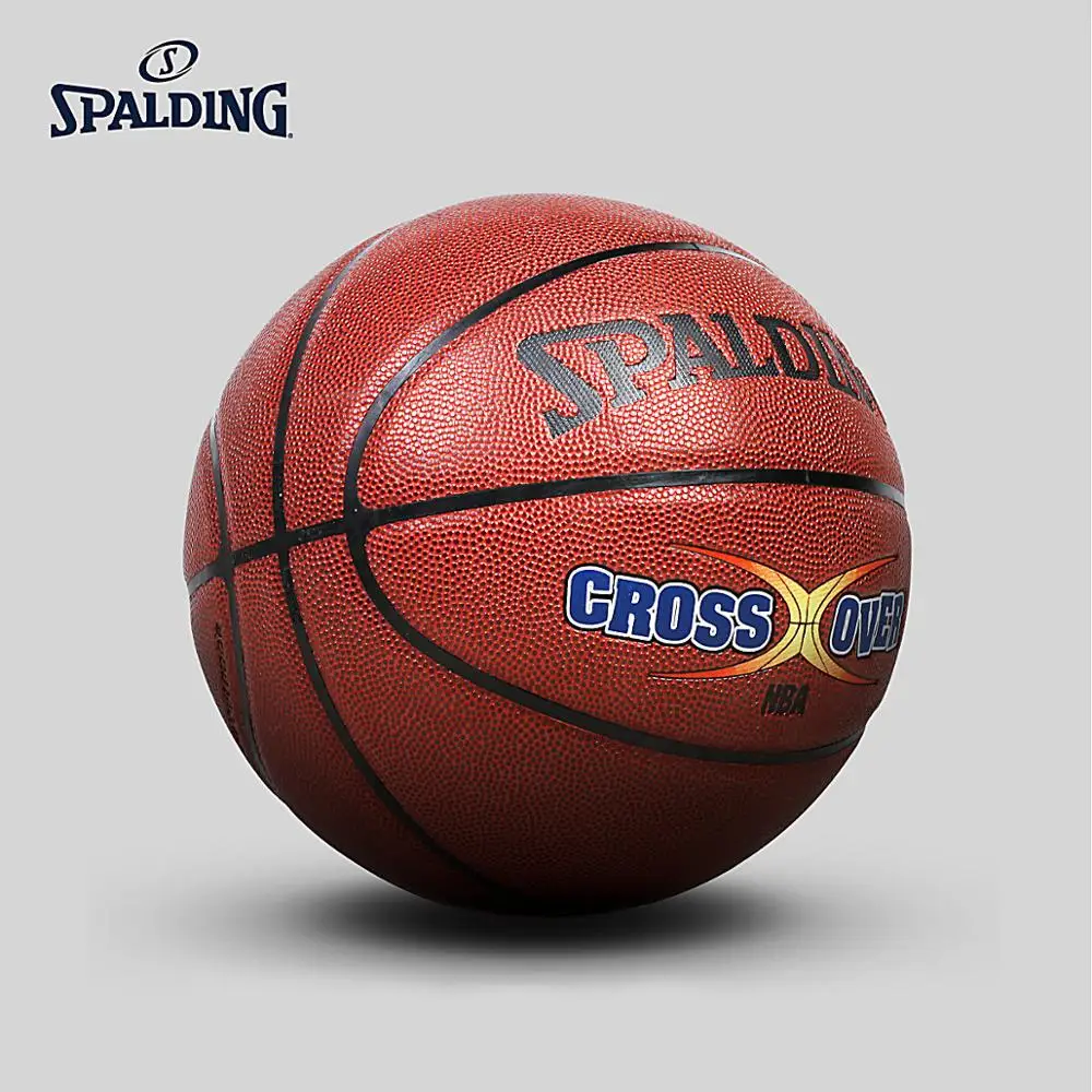 Оригинальный SPALDING cross over general мужской баскетбольный стандартный размер 7 PU