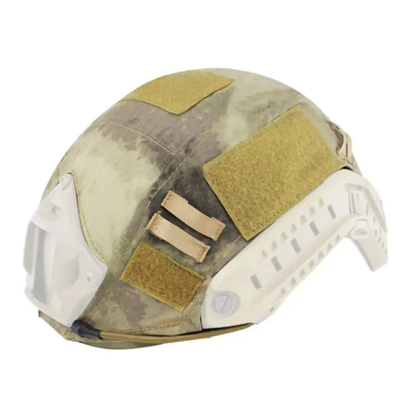 Быстрый Шлем BJ/MH Мультикам/Тифон камуфляж Emerson для пейнтбола Wargame армейский страйкбол тактический военный шлем крышка новейшая - Цвет: ATS