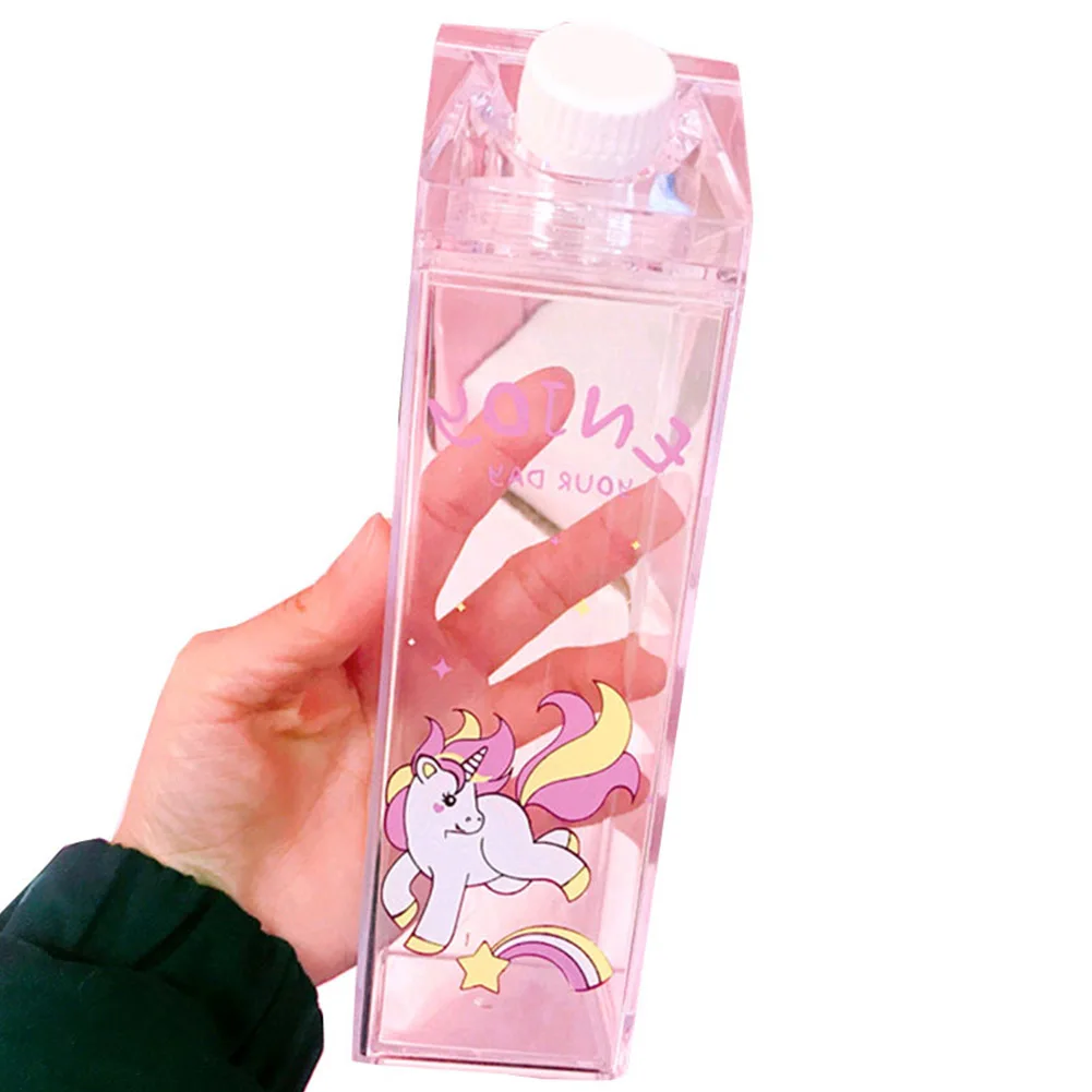 

Cute Girl Water Bottlle My Drinking Container Flamingo Unicorn Coffee Groot Milk Bottle For Kid School