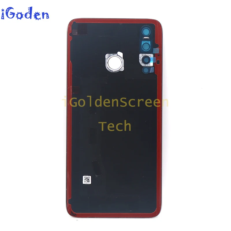Для huawei nova 4 Крышка батарейного отсека задняя стеклянная дверь задняя крышка корпуса VCE-TL00 VCE-AL00 Крышка батарейного отсека с Замена объективов камеры