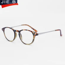 JIE. B, винтажные очки для чтения, женские, мужские, Ретро стиль, роскошные, брендовые, дизайнерские, стальные, пружинные петли, очки, дальнозоркость, Пресбиопия, мода