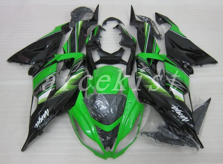 Abs Обтекатели комплект подходит для kawasaki Ninja ZX6R 636 599 2013 6R 13 14 15 16 ZX-6R Кузов Набор черный зеленый
