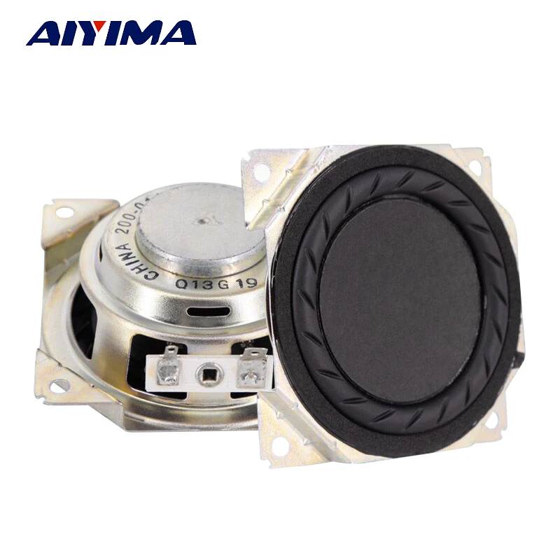 Aiyima 2PC 3inch Hifi Subwoofer 4ohm 20W Neodymium magnetic Bass Speaker Audio Loudspeaker Aiyima 2PC 3inch Hifi Subwoofer 4ohm 20W Neodymium magnetic Bass Speaker Audio Loudspeaker