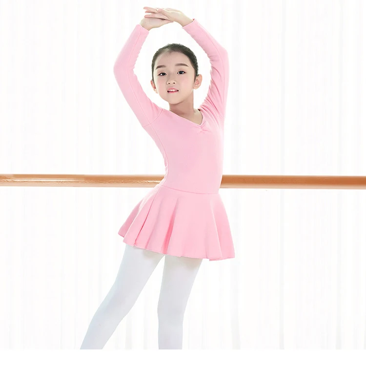 Kids Cotton Ballet Dress (3)