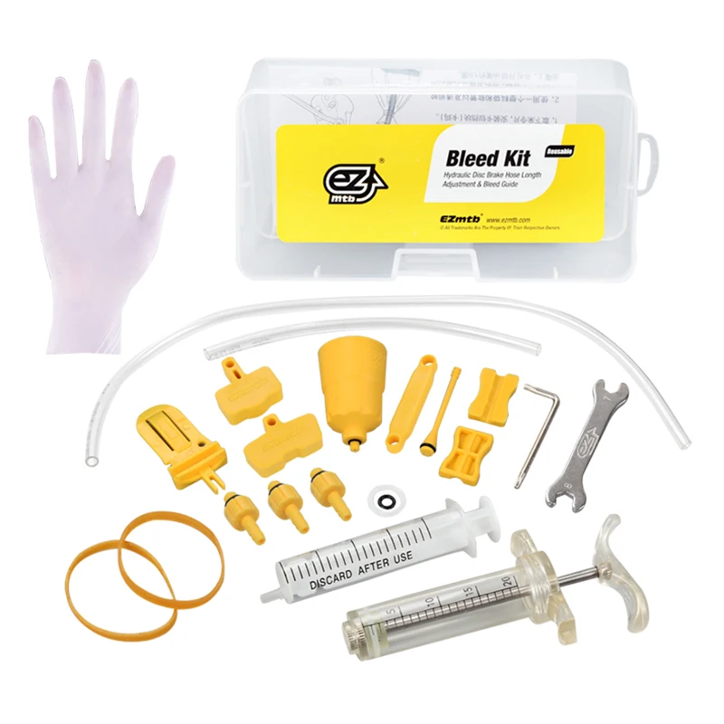 2018 New Bicycle Hydraulic Brake Bleed Tool Kit For Shimano, Tektro, Margura and Series Disc Brake System Use Mineral Oil Brake 2018 New Bicycle Hydraulic Brake Bleed Tool Kit For Shimano, Tektro, Margura and Series Disc Brake System Use Mineral Oil Brake