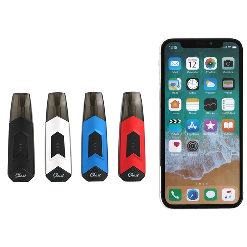 Оригинальный квадроцикл Ghost картридж Vape ручка комплект встроенный аккумулятор 350