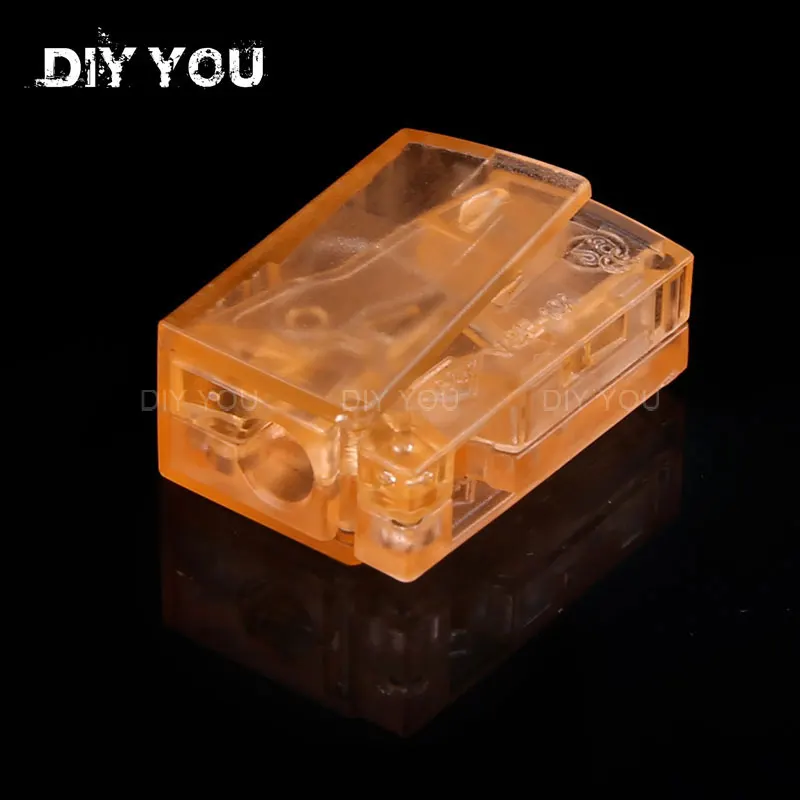 30/50/100 шт DIY YOU 224 101 (PCT 112 1P в 2 отверстия) Светодиодный светильник коннектор PCT 111/121