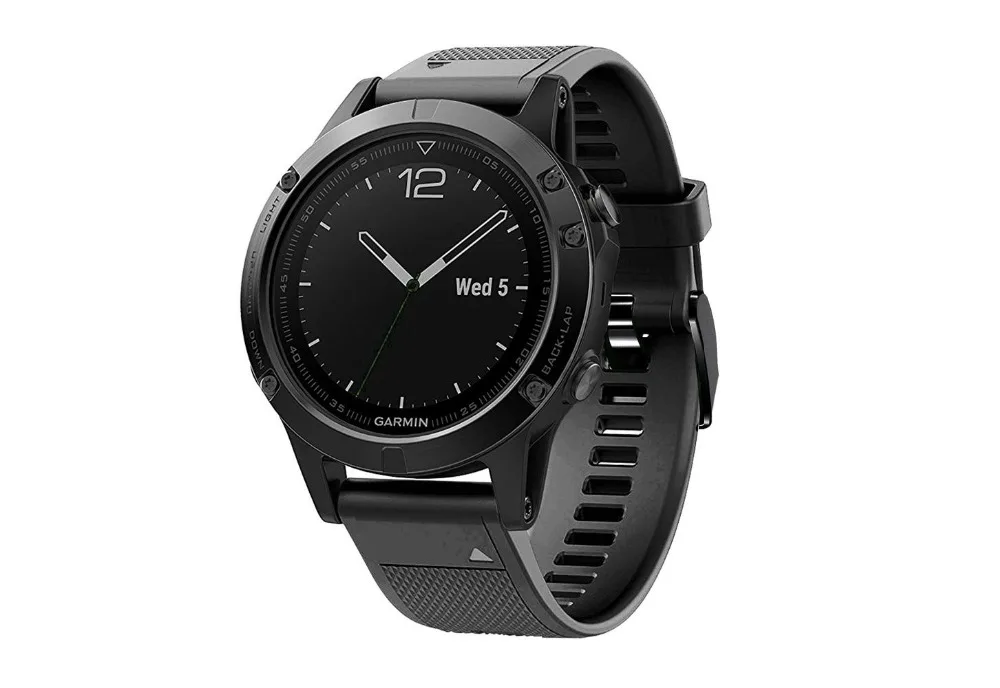 22 мм ремешок для часов Garmin Fenix 5/5 Plus/Quatix 5 Forerunner 935 Instinct Watch Quick Release силиконовый ремешок Easy fit ремешок