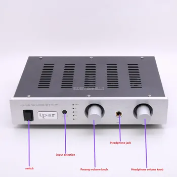

Ipar 1023A amp HiFi vacuum tube preamplifier impedance matching: 10 ohms - 600 ohms 115V / 230 available