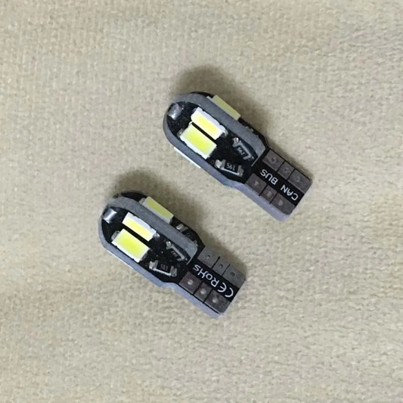 

2Pcs Car LED small light W5W T10 8SMD 5730 T10 width light license plate light Fastship