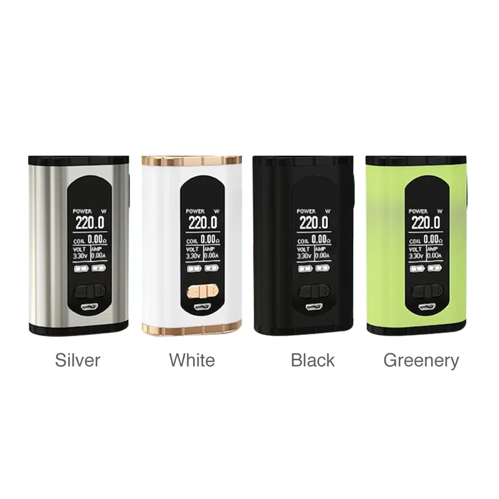 Kaufen Original Eleaf Invoke 220W TC Box MOD w 1,3 inch display 220W Max Power durch 18650 batterie Box Mod vs Gen mod shogun drag 2
