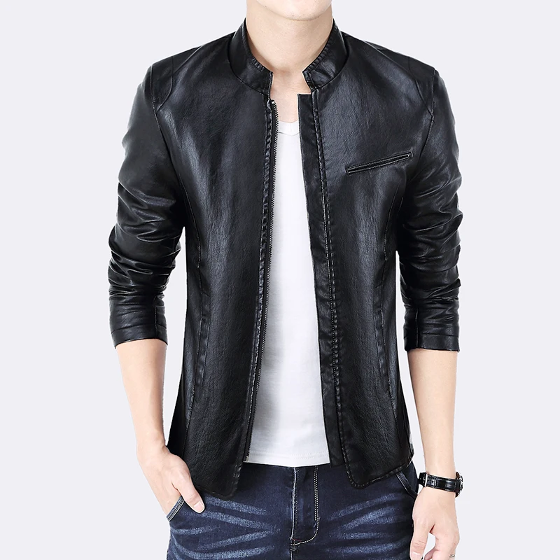 2016 Autumn New Fashion High Quality font b Men s b font PU font b Leather