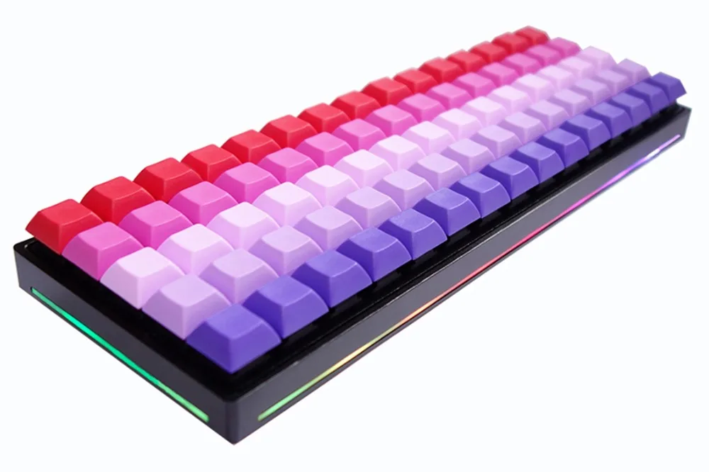 DSA Keycaps для pluck XD75 RGB75 artholinear клавиатуры для Cherry MX переключатели механической клавиатуры