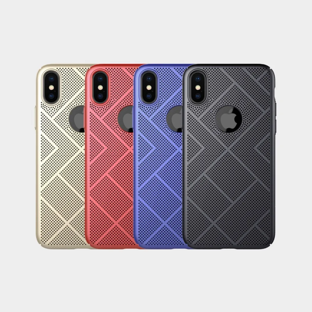 Nillkin For iPhone X Case China Wholesale Luxury Beauty Liwuid TPU PC Smart Blank Mobile Cell Phone Case Store For iPhone X (8)
